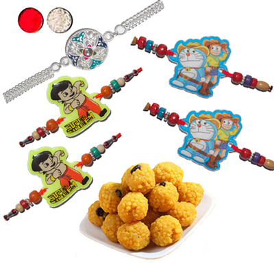 "Family Rakhis - code FH18 - Click here to View more details about this Product